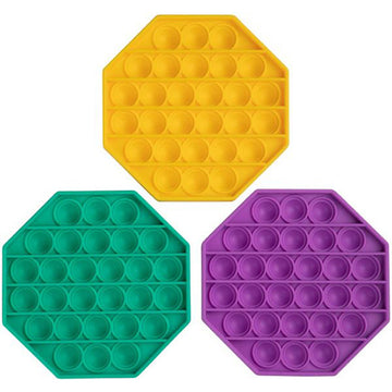 Silicon Popper Sensory Fidget Toys - Hexagon